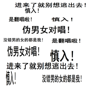 盗将行【伪男女对唱版】