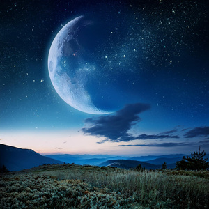 La Calma Late Bajo El Cielo Estrellado