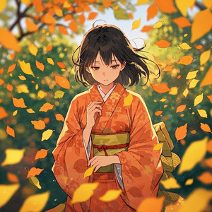 恋の終わりに散る葉