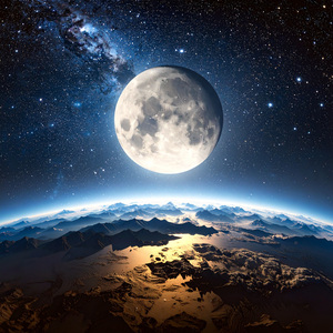 Golpes Suaves Bajo El Cielo Lunar