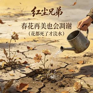 春花再美也会凋谢（花都死了才浇水）