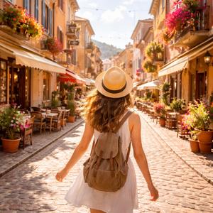 여행에 신난 마음