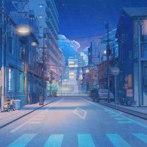 傍晚的微风细雨