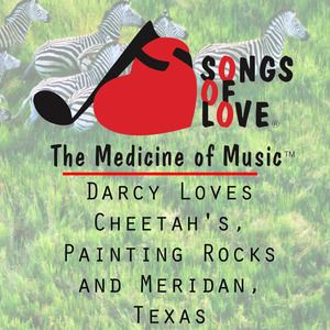 Darcy Loves Cheetah's, Painting Rocks and Meridan, Texas