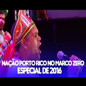 Nação do Maracatu Porto Rico no Palco do Marco Zero – Recife – Pe 2016