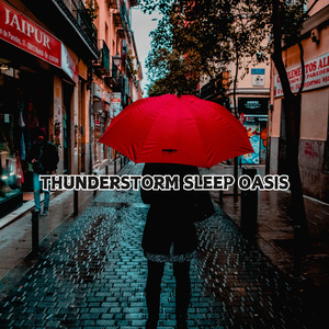 Synchronized Storm: A Harmonious Blend of Rain and Thunder, Perfect for a Peaceful Experience