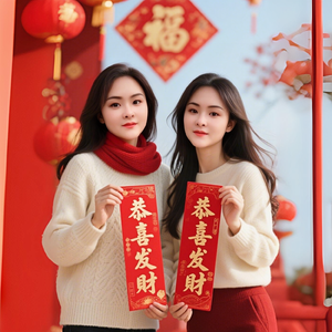 求财神姥爷下凡来