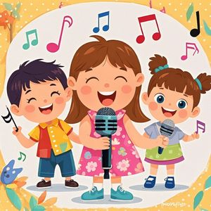 中国生物百科儿歌两栖动物《弹琴蛙》