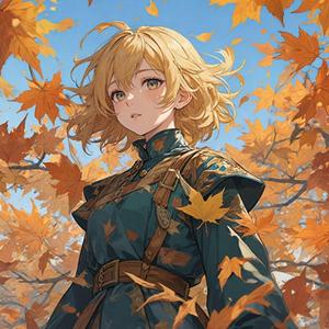 Rustle of the falling leaves