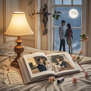 旧照片里的晚安