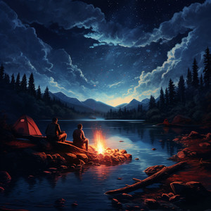 Waterside Flames of Relaxation
