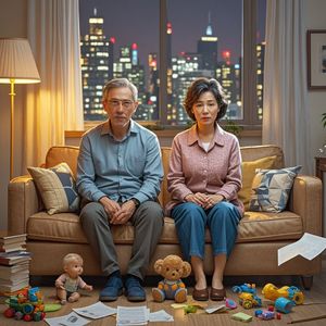 中年男人中年女人