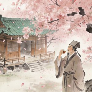 桃花换酒《桃花庵歌》