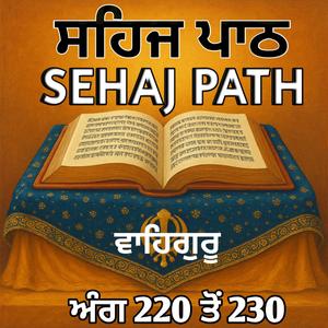 ਸਹਿਜ ਪਾਠ ਅੰਗ 220 ਤੋਂ 230(Sehaj Path)