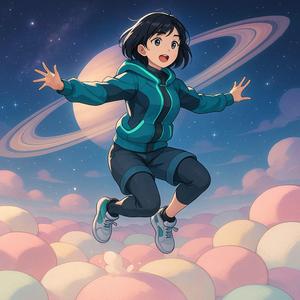 マシュマロ惑星ジャンプ