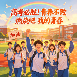 高考必胜 青春不败