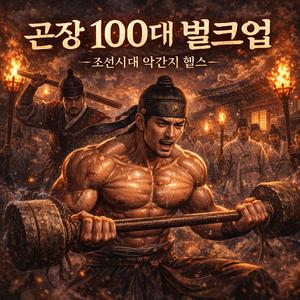 곤장 100대 벌크업