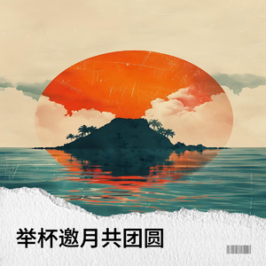 举杯邀月共团圆