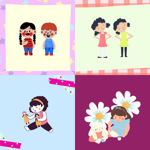 微妙的儿童游戏时间心情