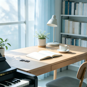 松间清曲安心读书