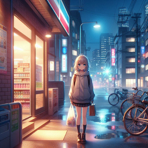 コンビニまでの夜風