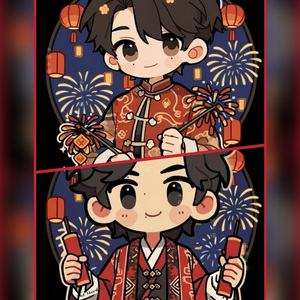 米米之家过新年