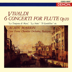 フルート協奏曲集 作品10 第1番 ヘ長調「海の嵐」F. VI. 12, RV 433: II. ラルゴ