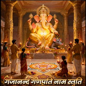 गजानन्द गणपति नाम स्तुति