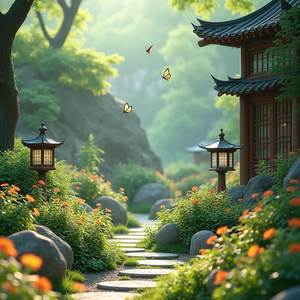 자연 속에서 피아노와 함께하는 한국 정원 힐링