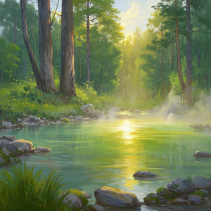 温泉湯けむりの調べ〜琴の音に包まれて〜