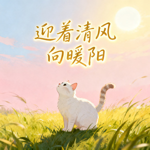 迎着清风向暖阳