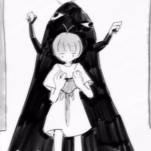 一只黑黑的妖怪住进了我家