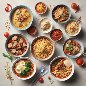 칼국수 열라면 by @tranquilstaff746