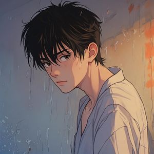 琴与海浪声伴奏，宁静壮阔
