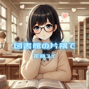 図書館の片隅で