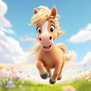 I-ha-ha! Căluțul de la fermă