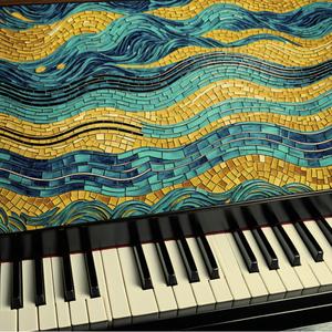 Freeze Wrap the Piano Keys