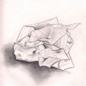 shadow in the mirror