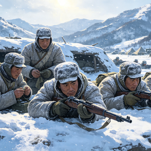 长津湖的雪