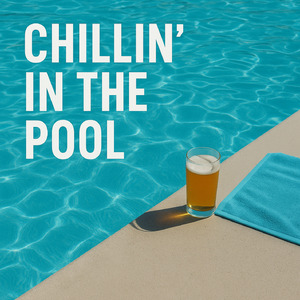 chillin in the pool