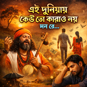 এই দুনিয়ায় কেউ তো কারোও নয় মণ রে