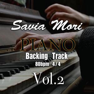 Piano Backing Track Savia Mori 80 bom 4/4 Key Cm, Vol. 2