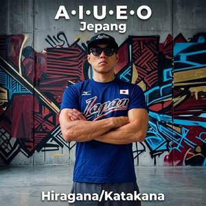 A・I・U・E・O Jepang Hiragana/Katakana