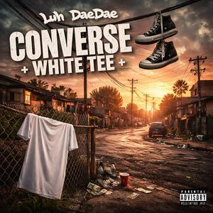 Converse + white tee