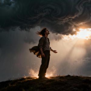 Pełnym oddechem życia.