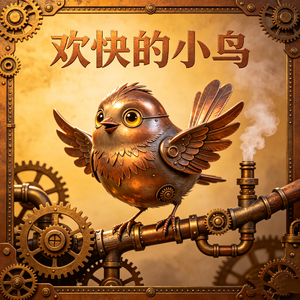 欢快的小鸟