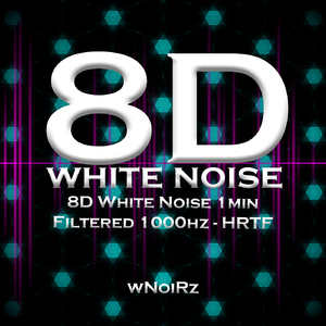 8D White Noise 1min Filtered 1000hz - HRTF