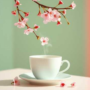 Spring softly falls