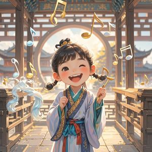 国学文言文启蒙儿歌《陈太丘与友期刘义庆》