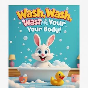 Wash Your Body, Bath Time (Personal Hygiene Song for Children)